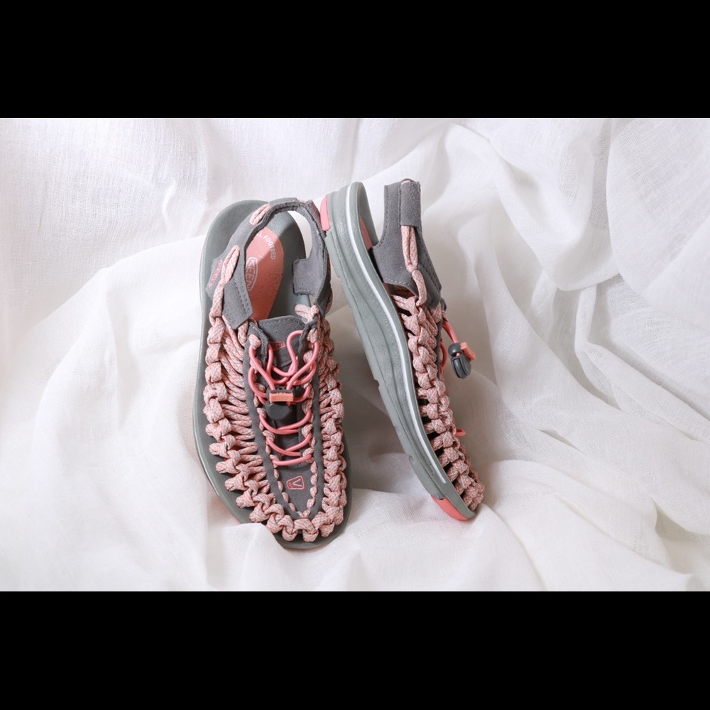 Peach Keen anatomical footbed sandals